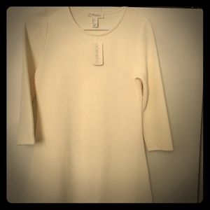 Cream forever21 dress